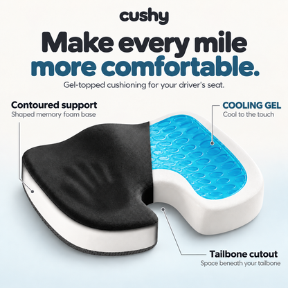 Cushy™ Gel Seat Cushion