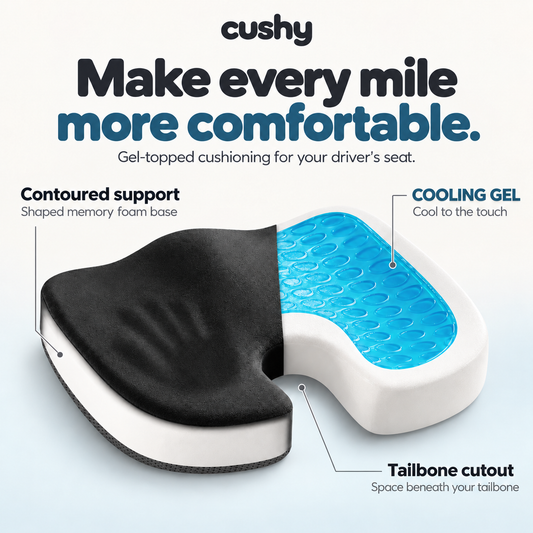 Cushy™ Gel Seat Cushion
