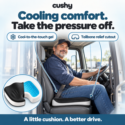 Cushy™ Gel Seat Cushion
